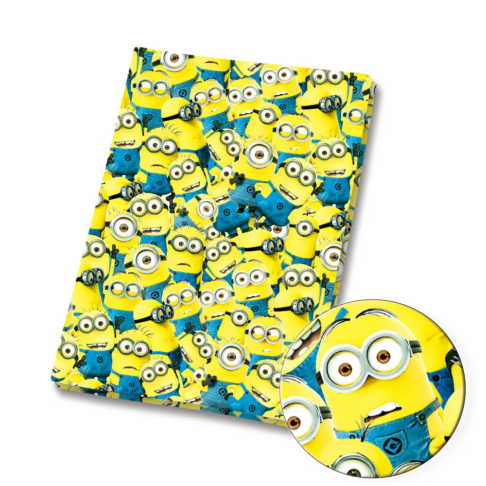 Minions Patchwork Fabric – BEAST KINGDOM Cotton-Blend Textile for Sewing - Image 6
