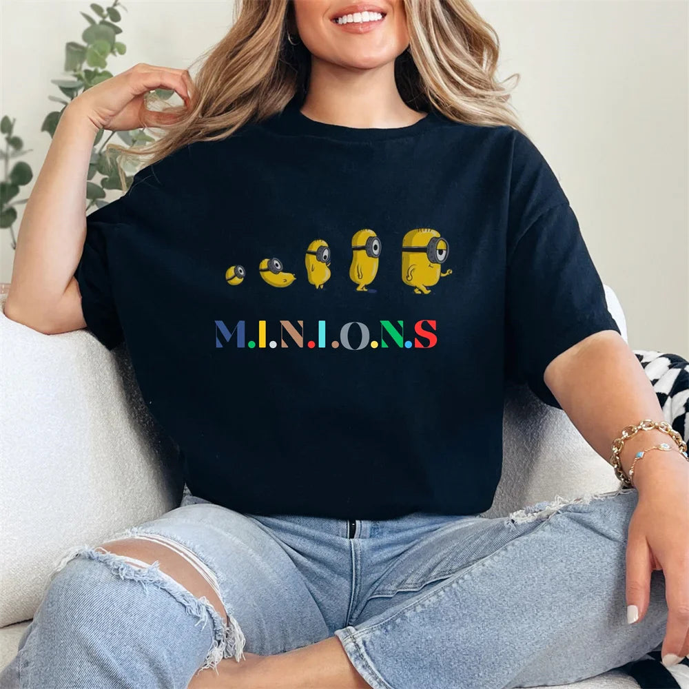 Minions Unisex Cotton T-Shirt – Funny Family Tee for All Ages - Image 5