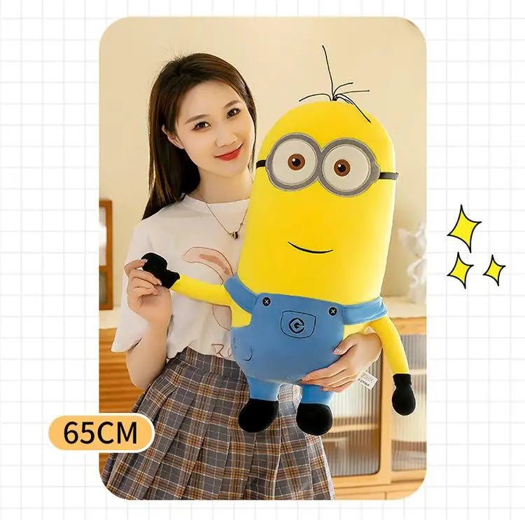 Cute Minions Movie Characters Yellow Plush Toys - Image 25