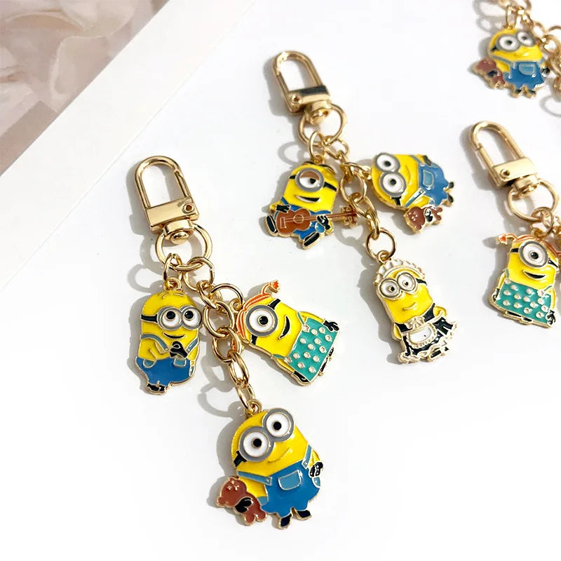 Minions Keychain Earphone Case Pendant - Image 3