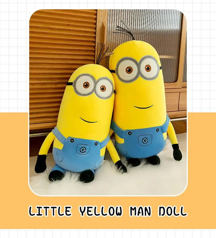 Cute Minions Movie Characters Yellow Plush Toys - Image 23