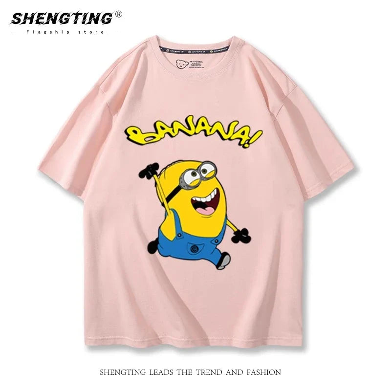 Minions Co-Branded Kids T-Shirt – Parent-Child Summer Edition - Image 4