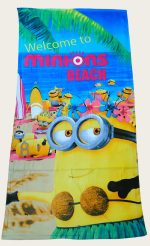 75*150cm Full Colour Beach Minions Cartoon Towel