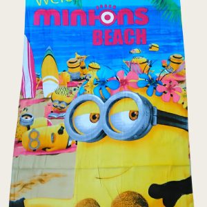 75*150cm Full Colour Beach Minions Cartoon Towel