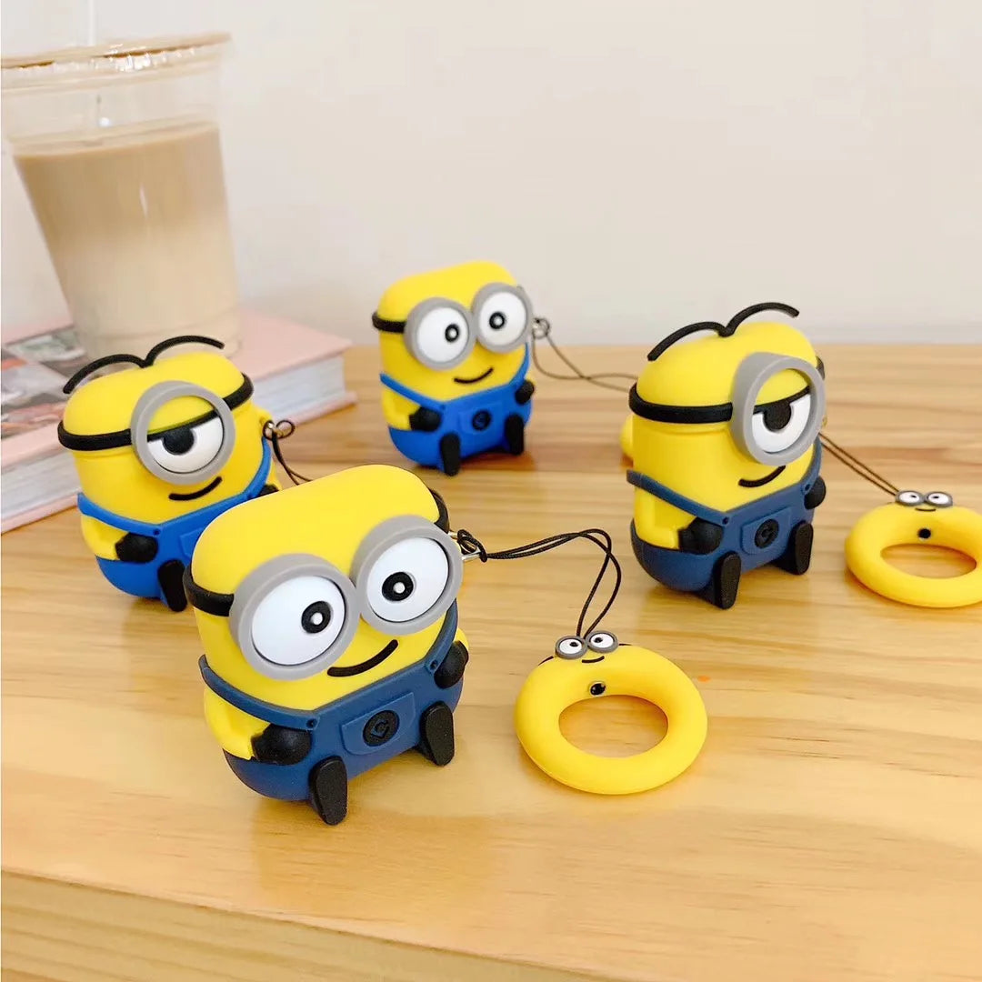 Minions AirPods Case – Cute Silicone Cover for All Models - Image 2