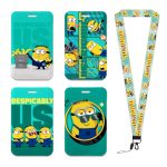 Minions Card Holder Lanyard – Cute Badge Holder for Girls & Students