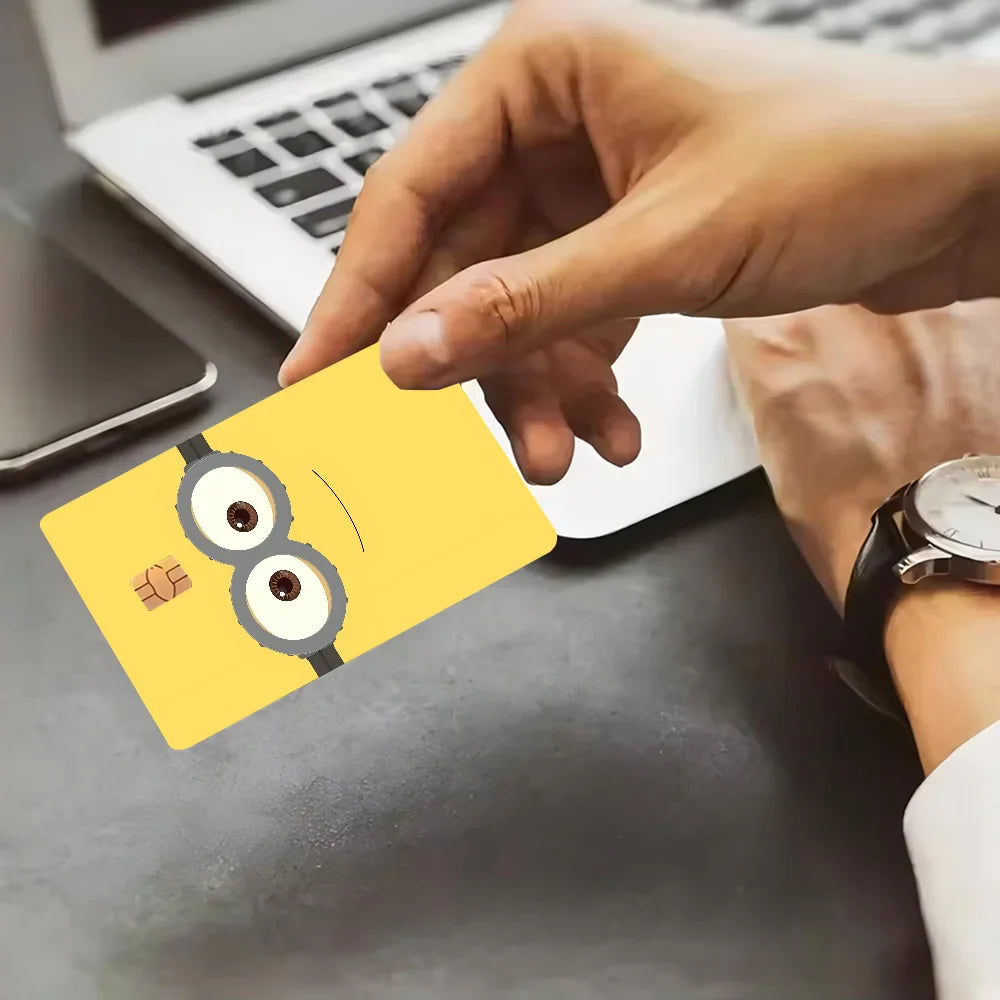Kawaii M-Minions Cute Anime Fashion Cartoon Sticker for Credit Card - Image 11