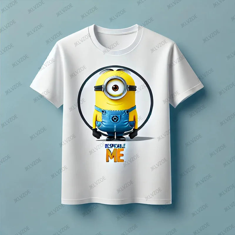 Minions Cotton Harajuku Tee – Kids & Adults - Image 2