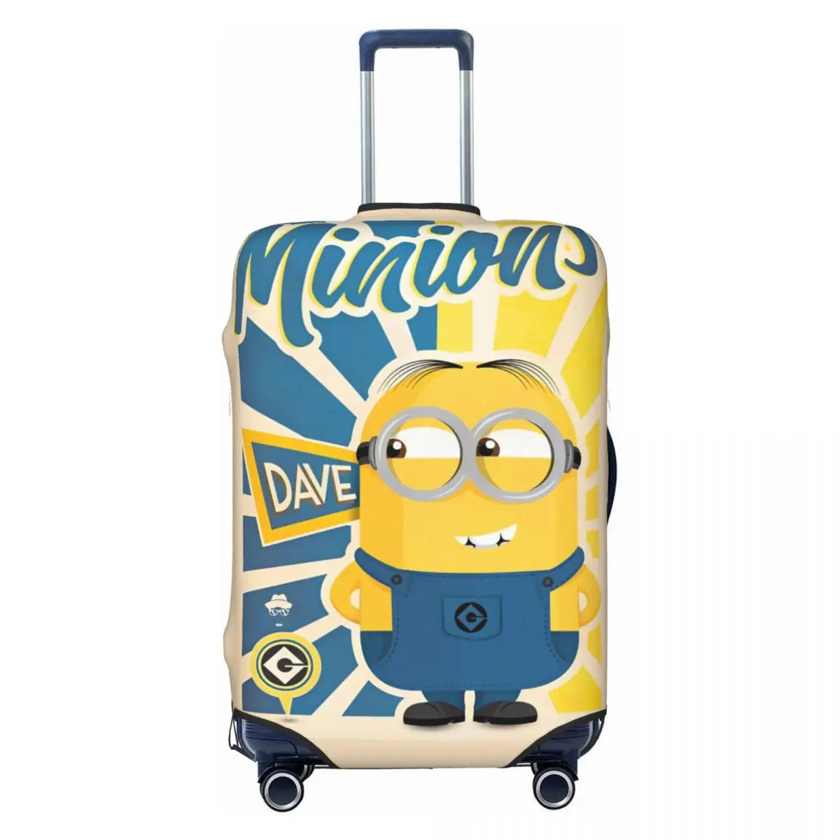 Kawaii Despicable Me Minions Suitcase Cover - Image 10