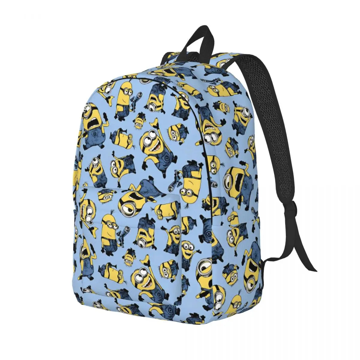 Kawaii Minions Fashion Canvas Backpack – School & Work Daypack - Image 6