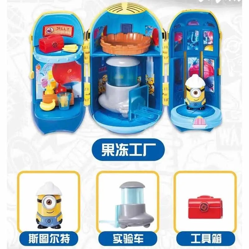 Minions Anime Cartoon Cute Doll Figure Blind Box Creative Despicable Me Scene Model Ornament Toy Surprise Gift Box Wholesale - Image 11