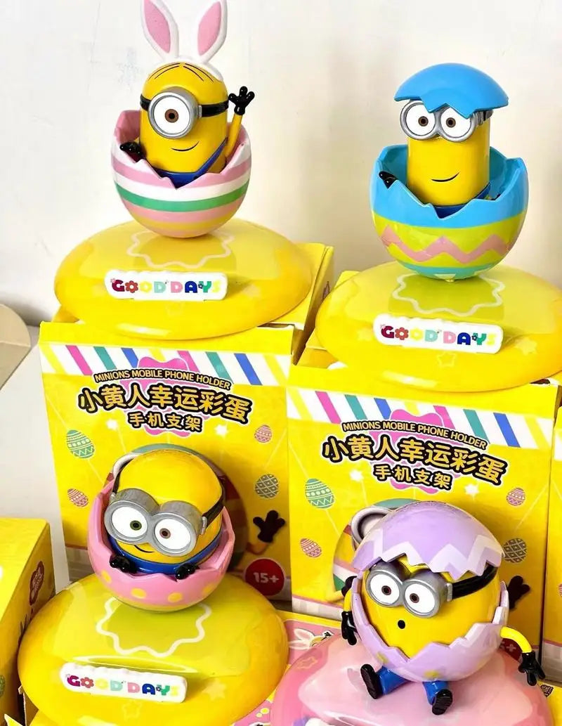 Minions Lucky Egg Series Mobile Phone Holder Stand Blind Box - Image 5