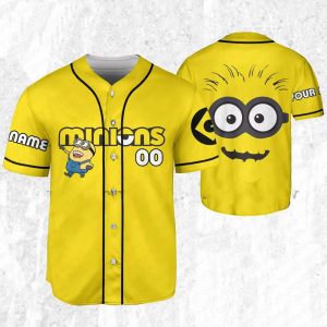 2025 Minions Baseball Tee – Unisex Quick-Dry Summer Shirt