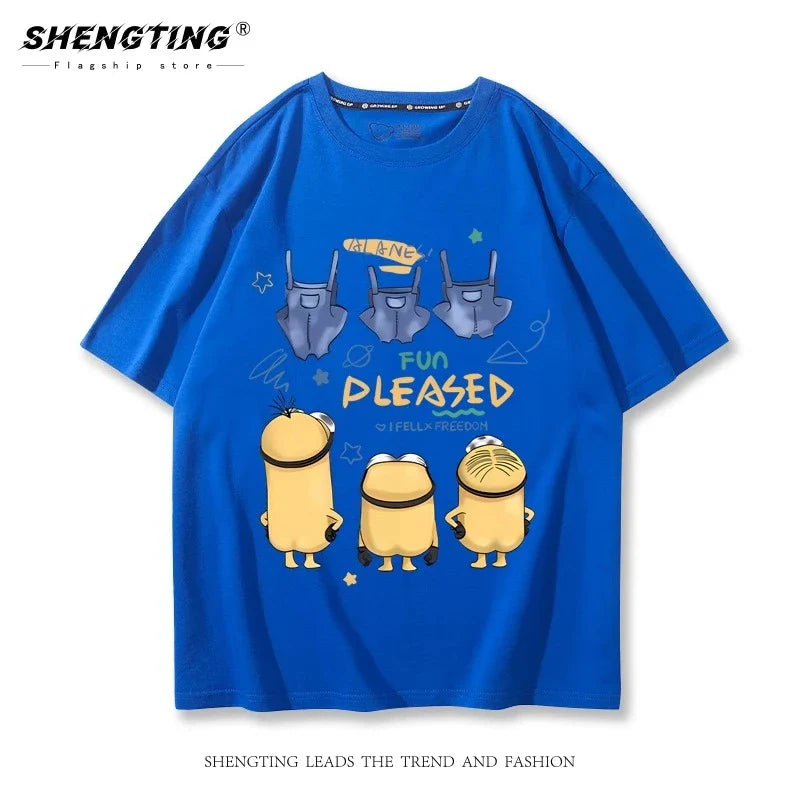 Minions Co-Branded Kids T-Shirt – Parent-Child Summer Edition - Image 10