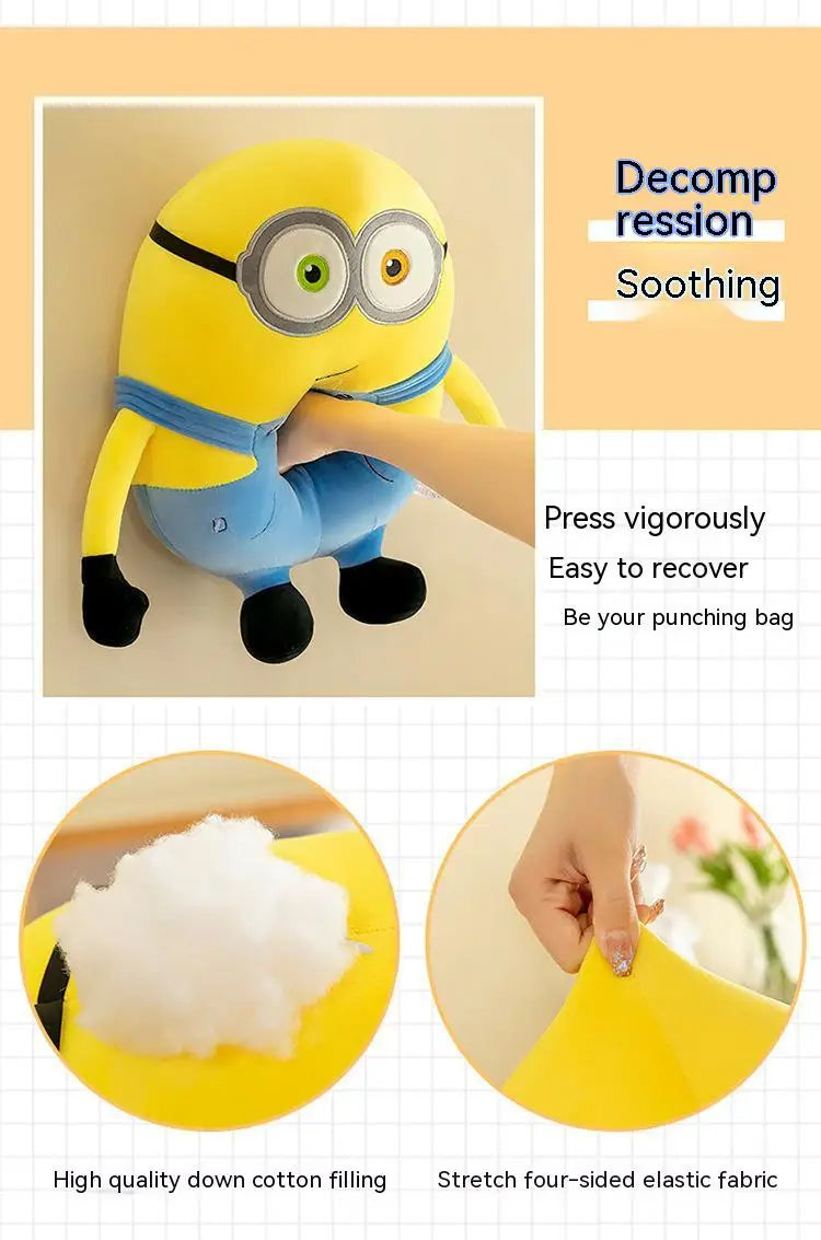 Cute Minions Movie Characters Yellow Plush Toys - Image 15