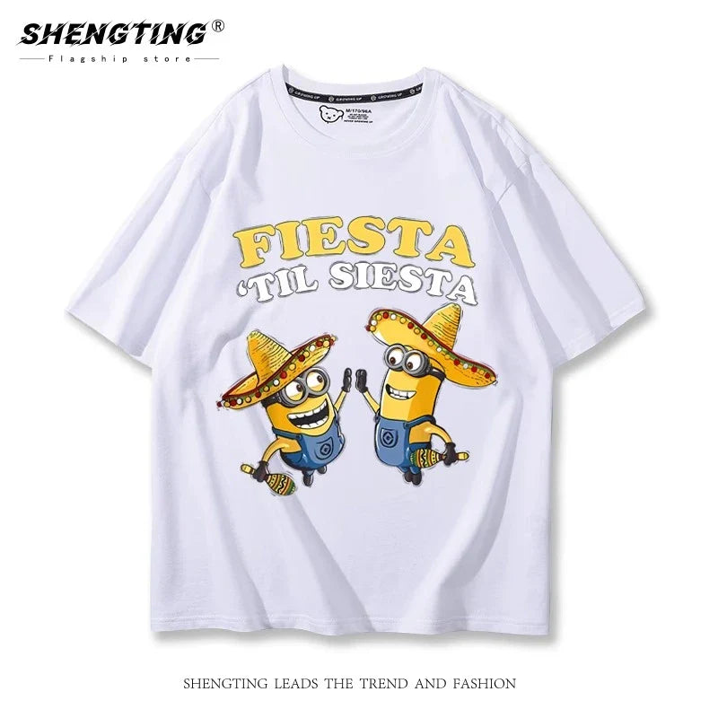 Minions Co-Branded Kids T-Shirt – Parent-Child Summer Edition - Image 17