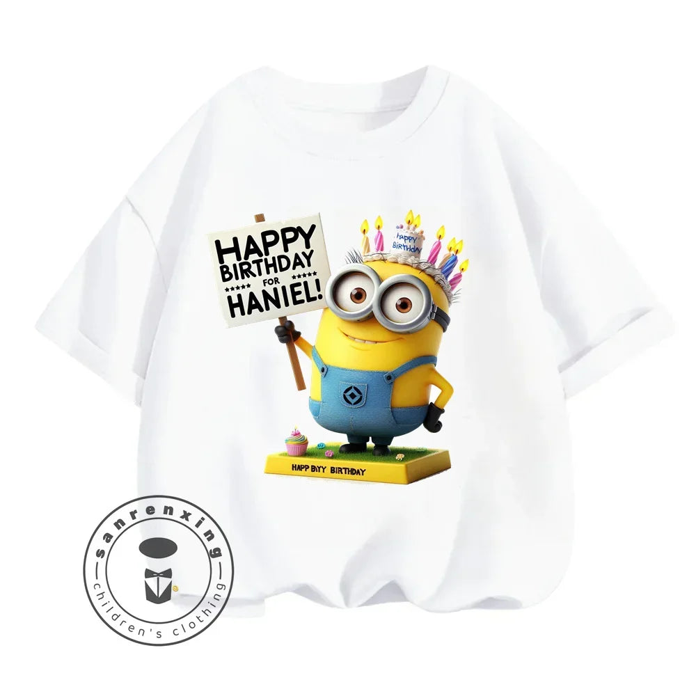 Kids Minions Character T-Shirt - Image 19