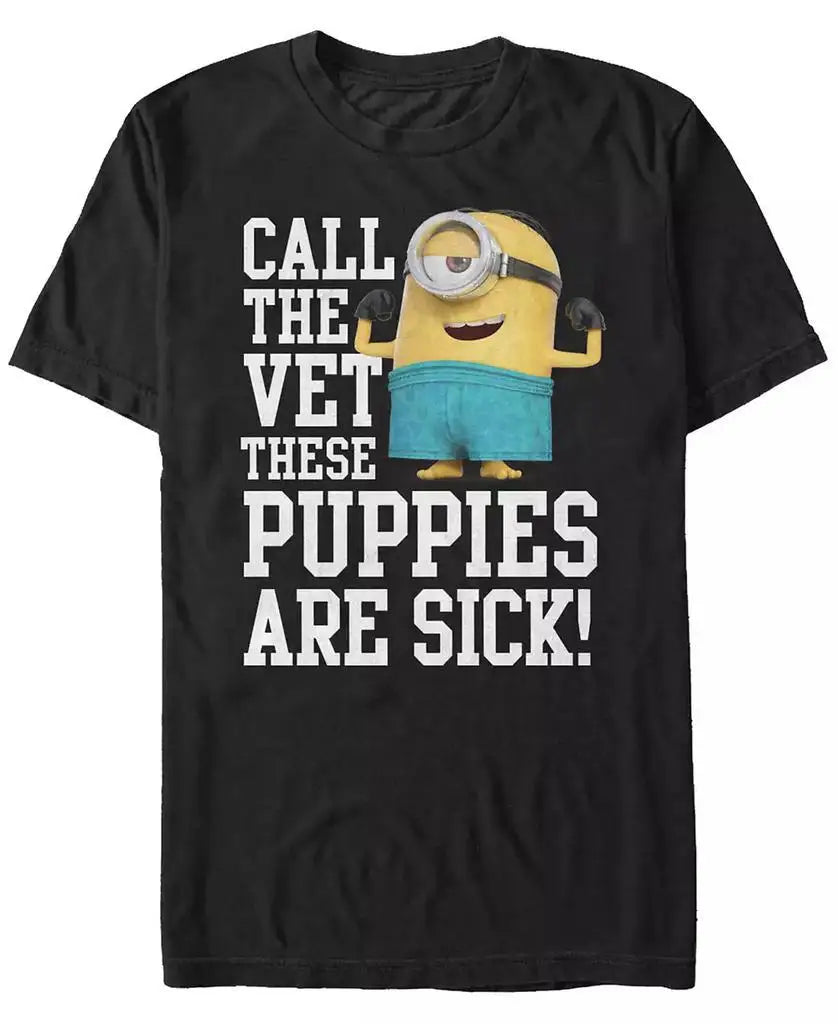 Fifth Sun Minions Call The Vet T-Shirt for Men