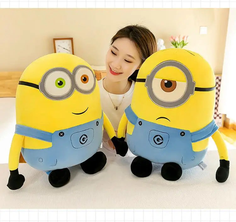 Cute Minions Movie Characters Yellow Plush Toys - Image 24