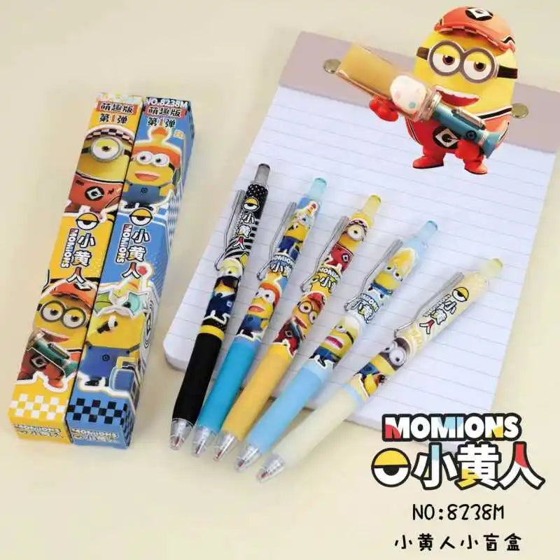 Minions Blind Box Pens – Cute Cartoon Gel Pens for Students - Image 2
